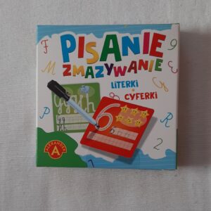 Pisanie zmazywanie literki, cyferki ALEKSANDER