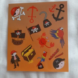 Naklejki świat Pirata