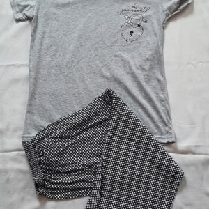 Piżama komplet MONEBELLA roz. L, spodnie 1/2