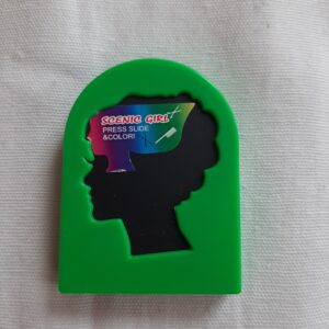 Kreda do włosów kolor zielony