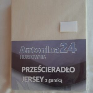 Prześcieradło Jersey z gumką ANTONINA 24, roz. 140x200