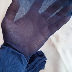 Rajstopy żakardowe granatowe ANNA roz. 116-122