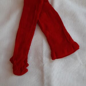 Rajstopy czerwone gładkie WEL-MAR