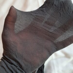 Rajstopy żakardowe grafitowe ANNA