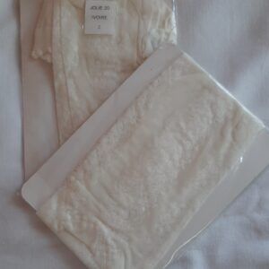 Rajstopy żakardowe białe JOLIE roz. M/2 20 DEN